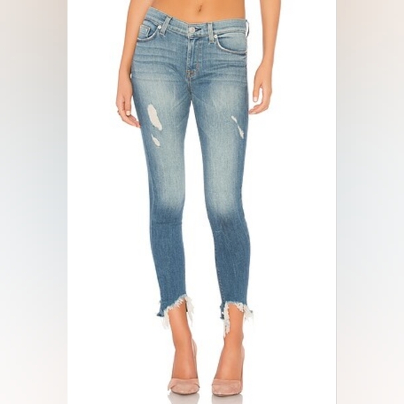 Hudson Nico Midrise Skinny Jean Crop in Bite Back Size 27 - Picture 1 of 9